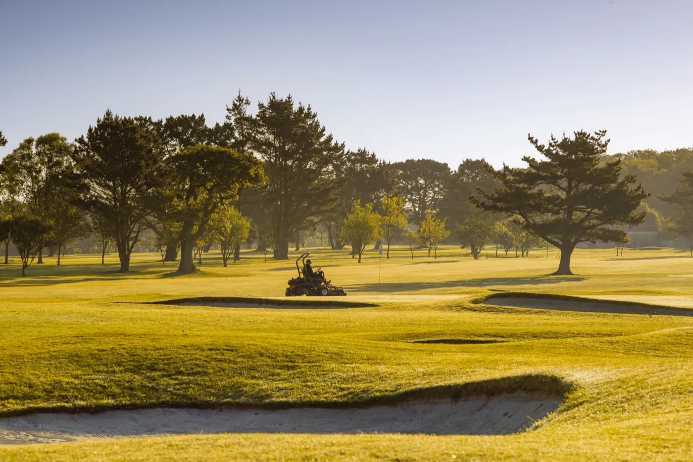 Autumn colour in the parkland at Tehidy Park Golf Club